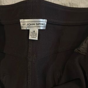 St John Mahogany pants NWOT